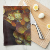 テディベアとの静物生活 キッチンタオル (四つ折り)