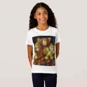 テディベアとの静物生活 Tシャツ (正面フル)