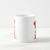 テディベアとハートマグ コーヒーマグカップ (中央)