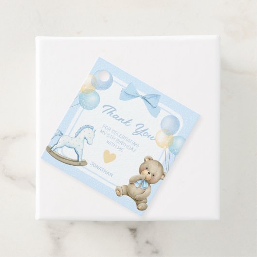 テディベアとロッキングホース フェイバータグ (インサイチュ)