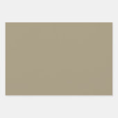 テディベアと花 ラッピングペーパーシート (正面3)