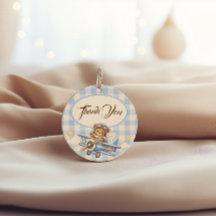 テディベアと飛行機の1歳の誕生日