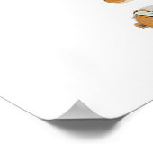 テディベアのアルファベット ポスター (角)