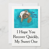 テディベアのウェルカード カード (正面)