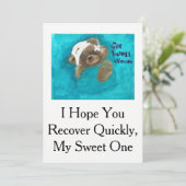 テディベアのウェルカード カード (スタンド正面)