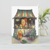 テディベアのクリスマスマーケット出店 招待状 (スタンド正面)