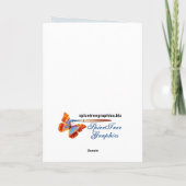 テディベアのナースは感謝していしています サンキューカード (裏面)