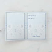 テディベアのナースは感謝していしています サンキューカード (内部)