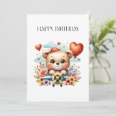 テディベアのパイロット お誕生日 (スタンド正面)