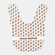 テディベアのパタパーソナライズされたーン