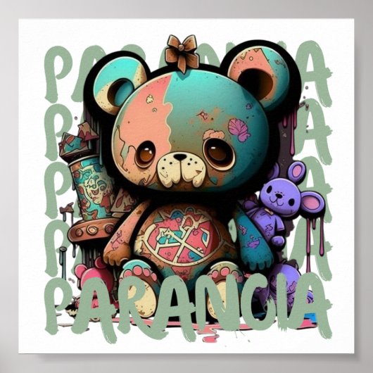 テディベアのポスターでホームコーザーを作る ポスター (正面)