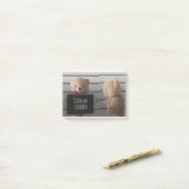 テディベアのムショット ポストイット (デスク上)