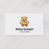 テディベアの名刺 名刺 (正面)