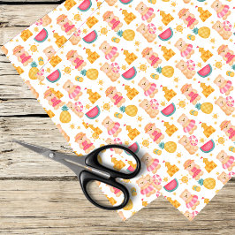 テディベアの夏おもしろい 薄葉紙