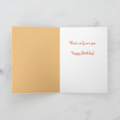 テディベアの女の子は1枚のみYouカード カード (内部)