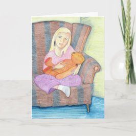 テディベアの女の子は1枚のみYouカード カード