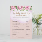 テディベアの女の子ベビーシャワー世界中 (スタンド正面)