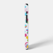 テディベアの子供用おもちゃパターン iPhoneケース (左側面)