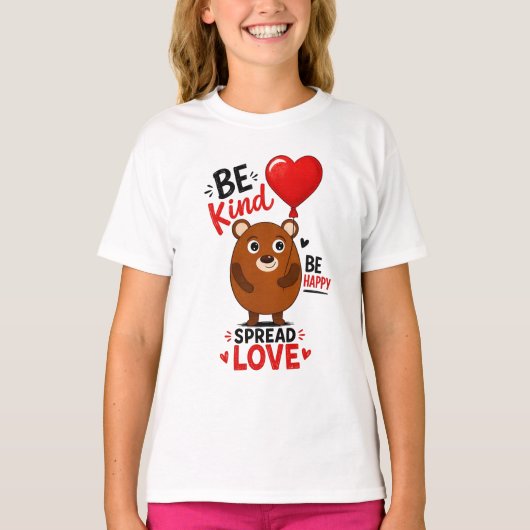 テディベアの子供用Tシャツ Tシャツ (正面)