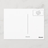 テディベアの挨拶 ポストカード (裏面)