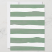 テディベアの数を推測するサインゲーム 招待状 (裏面)