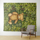 テディベアの森アールヌーボースタイル タペストリー (インサイチュ(横))