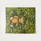 テディベアの森アールヌーボースタイル タペストリー (正面(横))