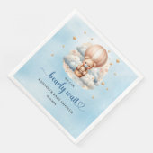 テディベアの男の子の赤ちゃんシャワーを心待ちにする (コーナー)