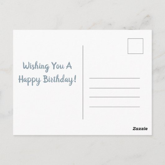 テディベアの素敵な女の子 ポストカード (裏面)