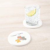 テディベアの誕生日おめでとう コースター (側面)