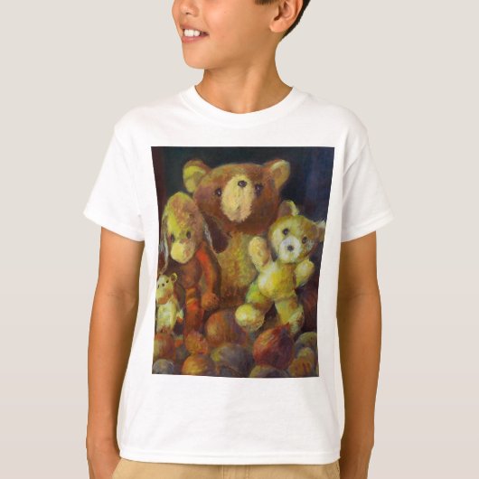 テディベアの静物 Tシャツ (正面)