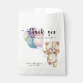 テディベアの風船感謝してい-あなた フェイバーバッグ (正面)