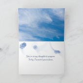 テディベアはもうすぐ元気 カード (内部)