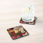 テディベアはクリスマス・コースターを見る コースター (右側)