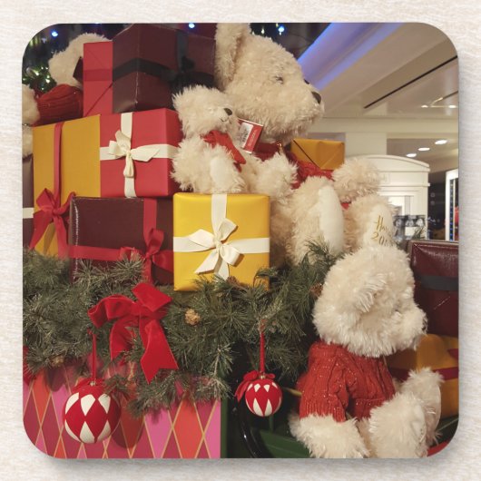 テディベアはクリスマス・コースターを見る コースター (正面)