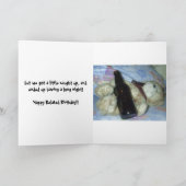 テディベアはハッピーベレーション誕生日! カード (内部)