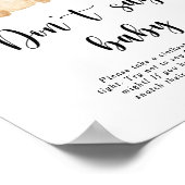 テディベアはベビー ポスター (角)