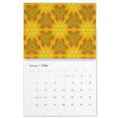 テディベアひまわりカレンダー カレンダー (1月 2026)