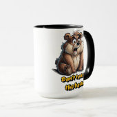 テディベアをからかわない – チャームとユーモア マグカップ (正面右)