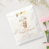 テディベアを待ち望感謝していみが有る フェイバーバッグ (封をした状態)