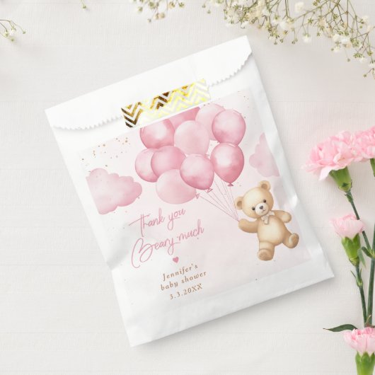 テディベアを待ち望感謝していみが有る フェイバーバッグ (封をした状態)