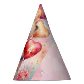 テディベアアドエイジヤングガールズ誕生日 パーティーハット (右)