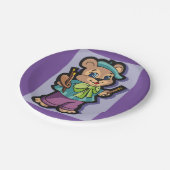 テディベアアーティスト ペーパープレート (アングル)