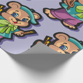 テディベアアーティスト ラッピングペーパー