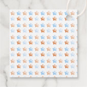 テディベアインザスカイありがとうメッセージカード フェイバータグ (裏面)