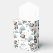 テディベアインブルーパジャマ誕生日 フェイバーボックス (オープン)