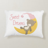 テディベアオンクレセントムーン子供部屋 アクセントクッション (裏面)