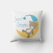 テディベアオンクレセントムーン子供部屋 クッション (裏面)