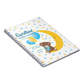 テディベアオンザムーンベビー誕生統計 ノートブック (右側)