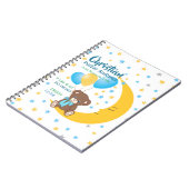 テディベアオンザムーンベビー誕生統計 ノートブック (左側)